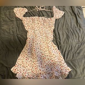 Strawberry backless dress🍓🍓🍓